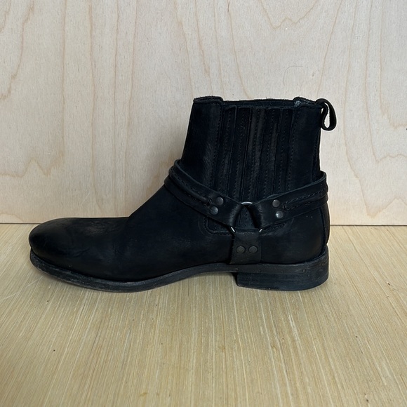 All Saints Dakota black leather ankle boot - Picture 5 of 11